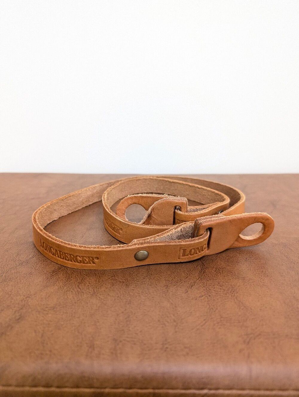Longaberger leather strap